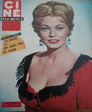Anita Ekberg - Cine Revue Magazine [France] (26 August 1960)