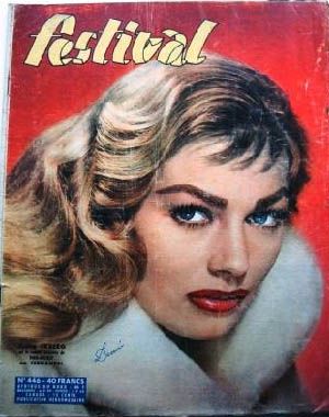 Anita Ekberg - Festival Magazine [France] (14 January 1958)