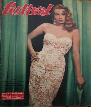 Anita Ekberg - Festival Magazine [France] (9 April 1957)
