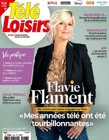 Flavie Flament, Tele Loisirs Magazine 24 June 2023 Cover Photo - France