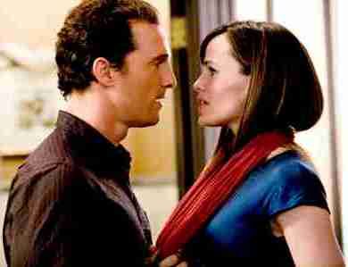Matthew McConaughey and Jennifer Garner
