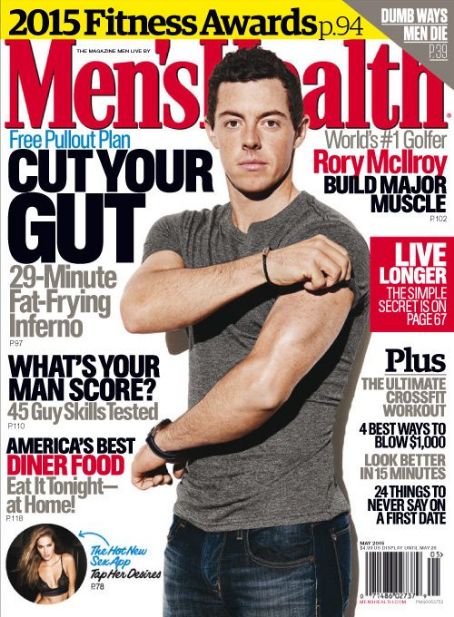 Rory McIlroy - Men's Health Magazine Cover [United States] (May 2015)
