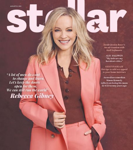 Rebecca Gibney, Stellar Magazine 22 August 2021 Cover Photo - Australia