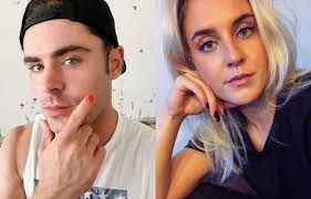 Sarah Bro and Zac Efron