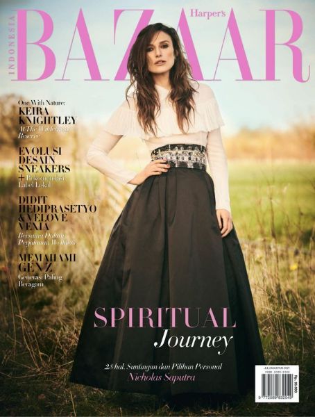 Keira Knightley - Harper's Bazaar Magazine Cover [Indonesia] (August 2021)