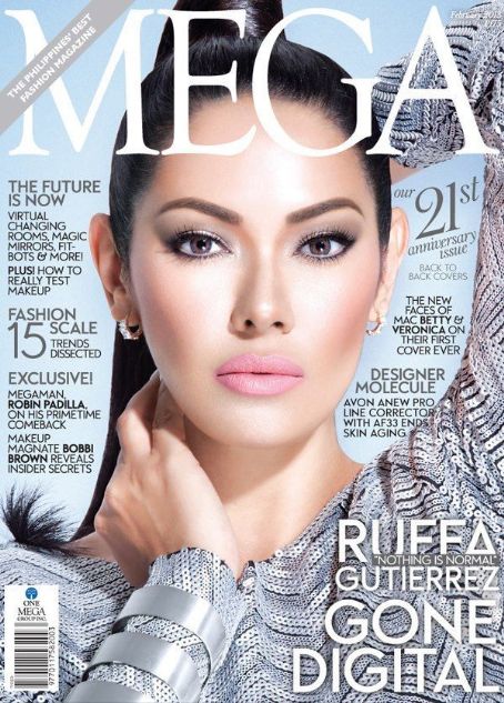 Ruffa Gutierrez, Mega Magazine February 2013 Cover Photo - Philippines