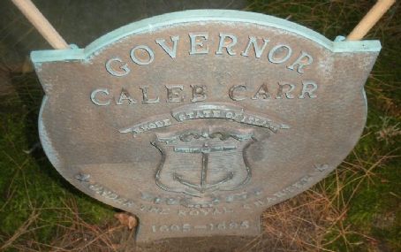 Caleb Carr (governor)