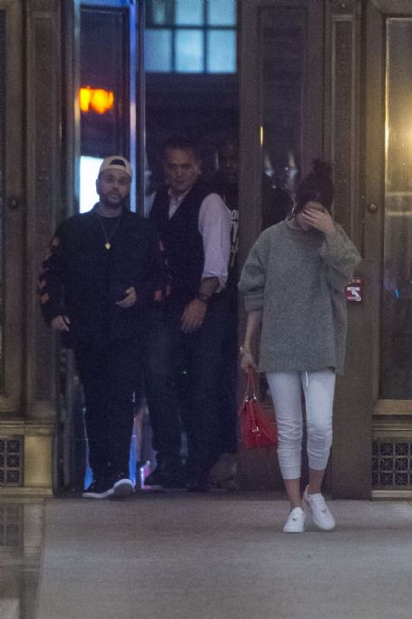 Selena Gomez and The Weeknd – Going to dinner in New York City