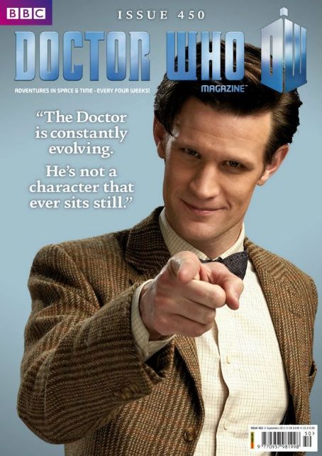 Matt Smith - Doctor Who Magazine Cover [United Kingdom] (26 July 2012)