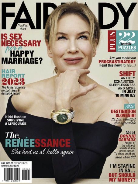 Renée Zellweger - Fairlady Magazine Cover [South Africa] (May 2023)