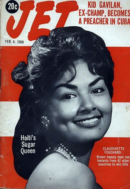 Claudinette Fouchard, Jet Magazine 04 February 1960 Cover Photo ...