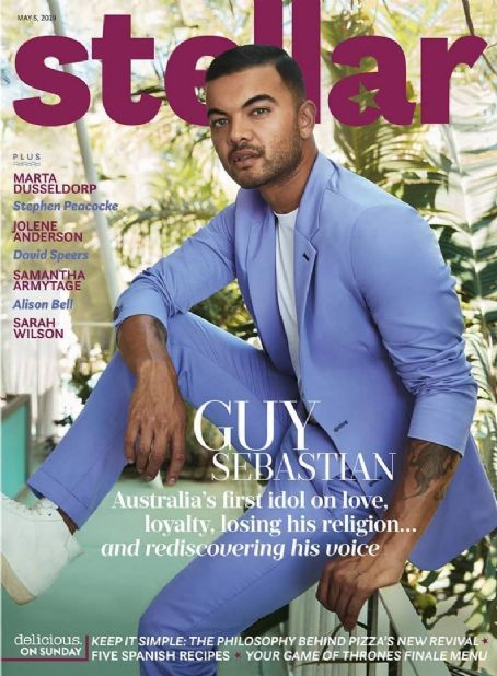 Guy Sebastian, Stellar Magazine 05 May 2019 Cover Photo - Australia
