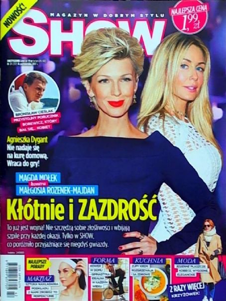 Malgorzata Rozenek - Show Magazine Cover [Poland] (16 October 2017)