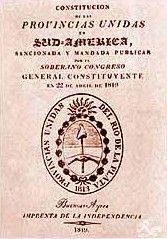 Argentine Constitution of 1819
