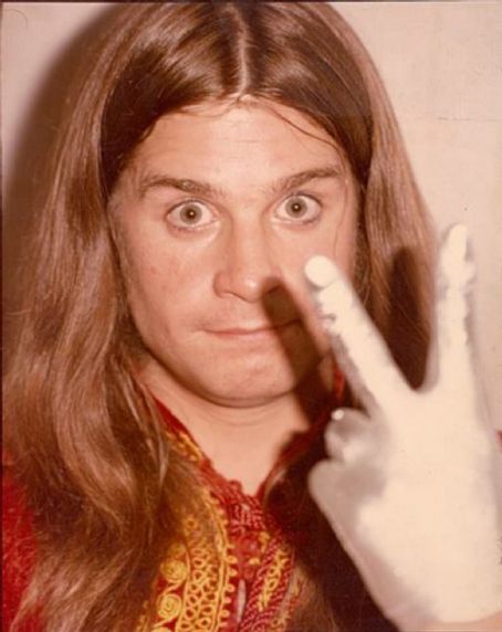Ozzy Osbourne backstage at Long Beach Arena, California - September 7, 1975