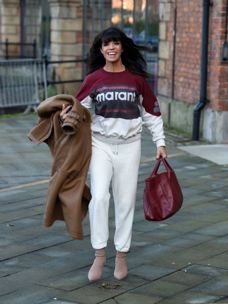 Jenny Powell – All smiles as she leaves Hits Radio Station in Manchester
