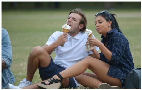Nathan Massey and Cara De La Hoyde