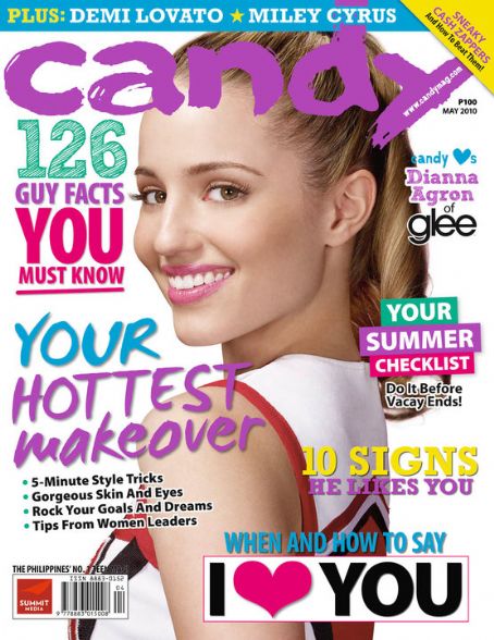 Dianna Agron, Candy Magazine May 2010 Cover Photo - Philippines