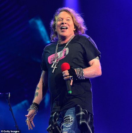 Guns N' Roses frontman Axl Rose slams Aussie fan who flew a drone in front of his face during live concert on the Gold Coast: 'Play with your toys somewhere else'