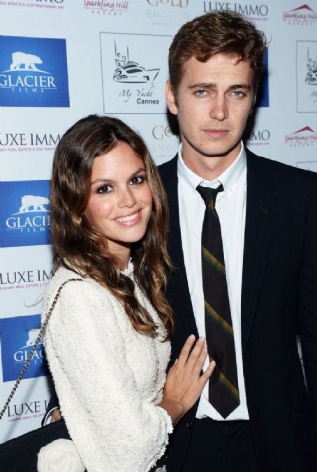 Rachel Bilson gets close to her beau Hayden Christensen at the Glacier ...