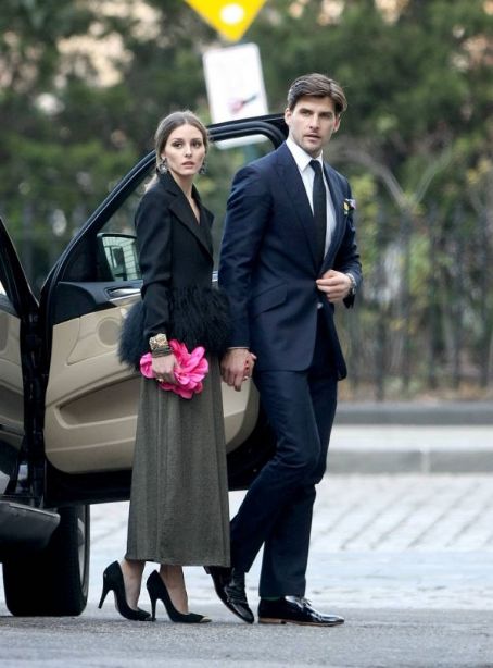 The models Olivia Palermo (USA) and Johannes Huebl pose at the opening of a  new store of the French, Stock Photo, Picture And Rights Managed Image.  Pic. PAH-39001851