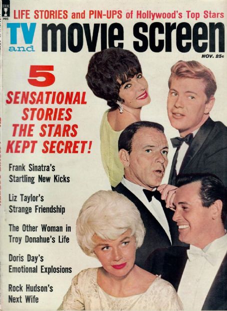 Doris Day - TV and Movie Screen Magazine Cover [United States] (November 1961)