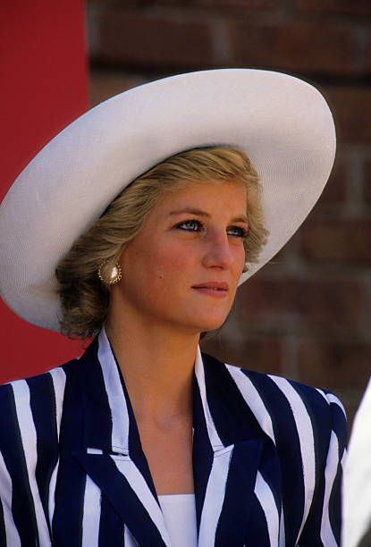 Princess Diana visits Melbourne Youth Council music camp at the ...