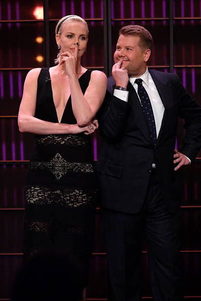 Charlize  Theron  - The Late Late Show with James Corden (April 2016)