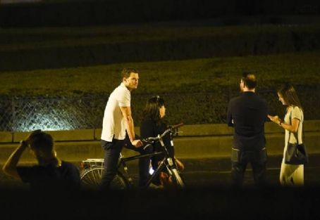 Jamie Dornan  film a scene for Fifty Shades Freed  (July 20, 2016)