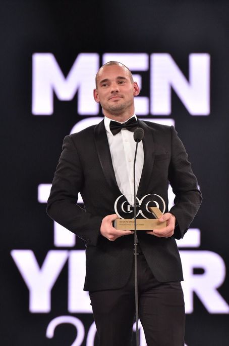 Wesley Sneijder: GQ Man of the Year Awards 2017
