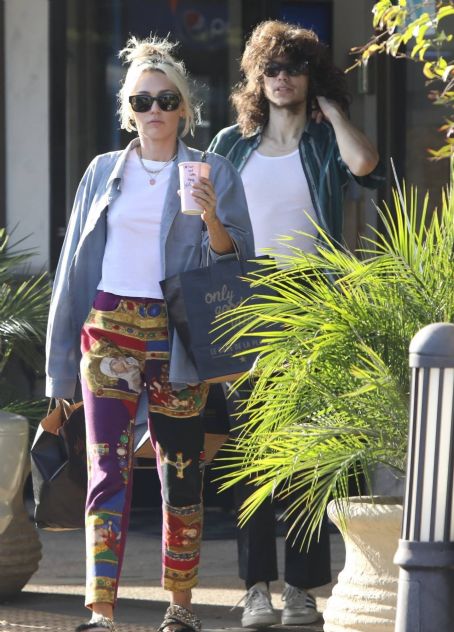 Miley Cyrus – With her boyfriend Maxx Morando out in Malibu
