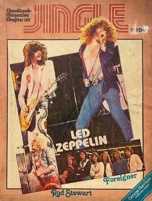 Led Zeppelin, Jingle Magazine July 1979 Cover Photo - Philippines