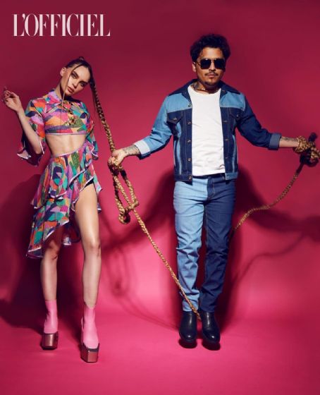 Christian Nodal and Belinda - L'Officiel Magazine Pictorial [India] (January 2022)