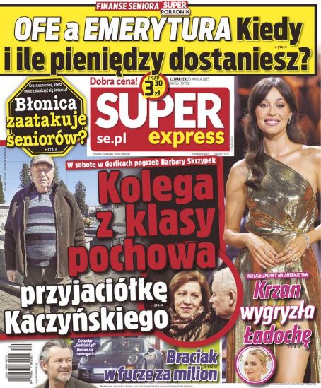 Izabella Krzan - Super Express Magazine Cover [Poland] (20 March 2025)