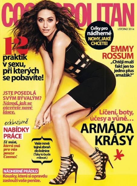 Emmy Rossum - Cosmopolitan Magazine Cover [Czech Republic] (November 2014)