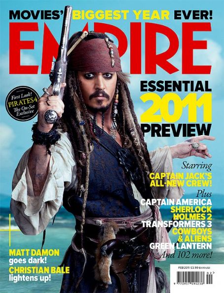 Johnny Depp - Empire Magazine [United Kingdom] (February 2011)