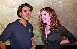 Débora Bloch and Marcos Palmeira