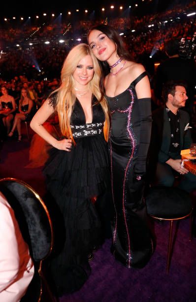 Avril Lavigne and Olivia Rodrigo - The 64th Annual Grammy Awards (2022)