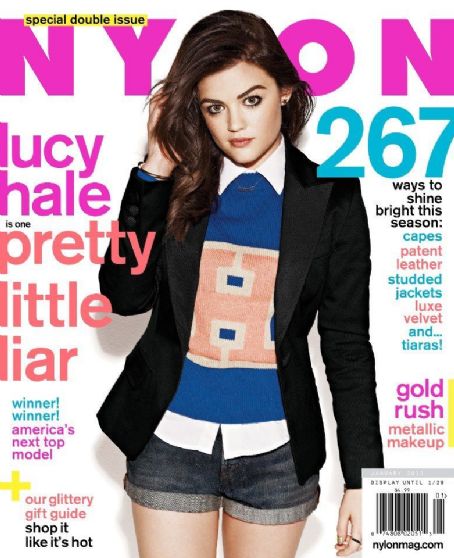 Lucy Hale - Nylon Magazine Cover [United States] (January 2013)
