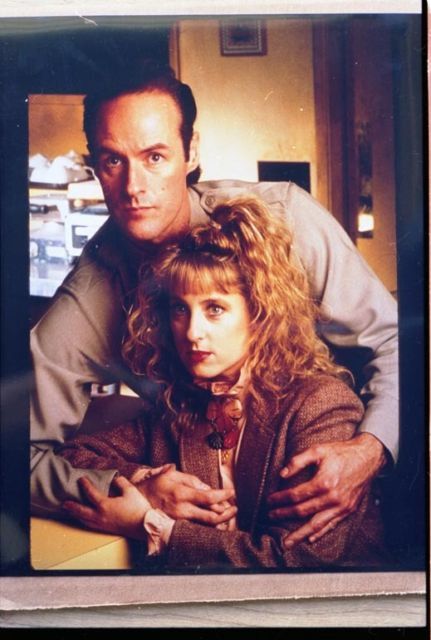 Kimmy Robertson and Harry Goaz