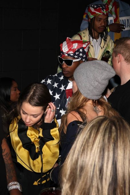 Cara Delevingne – Seen at A$AP Rocky’s Superbowl afterparty in Phoenix