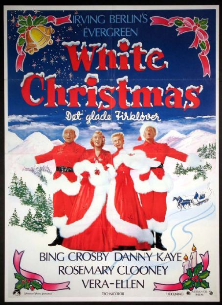 White Christmas 1954 Motion Picture Film Starring Bing Crosby