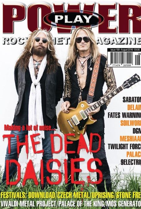 John Corabi - Power Play Magazine Cover [United Kingdom] (August 2016)