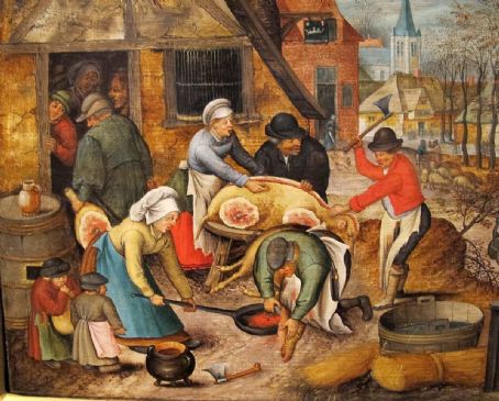 Pig slaughter