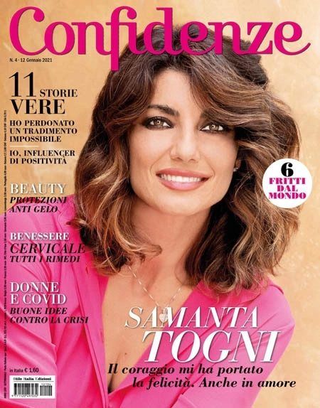 Samanta Togni - Confidenze Magazine Cover [Italy] (12 January 2021)