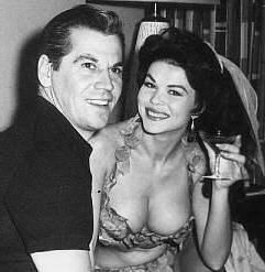 Ron Randell and Laya Raki
