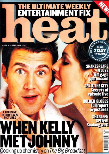 Kelly Brook - Heat Magazine Cover [United Kingdom] (6 February 1999)