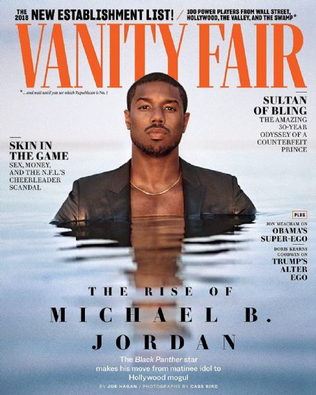 Michael B. Jordan - Vanity Fair Magazine Cover [United States] (November 2018)