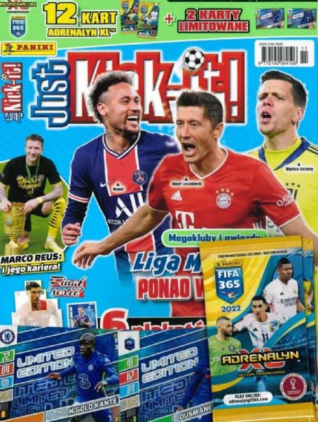 Robert Lewandowski - Just Kick-It! Magazine Cover [Poland] (November 2021)
