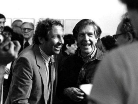Robert Rauschenberg and John Cage